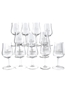 Hennessy Nosing Glasses Set of Twelve 6 x 14cm & 6 x 13.5cm Tall