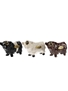 Rutherford's Bull Ceramic Miniatures Bottled 1980s 6 x 5cl / 40%