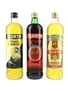 Floryn Liqueurs Citroen Jenever, Bessen Jenever & Citroen Brandewijn 3 x 100cl