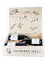 Hundred Hills English Sparkling Wines In wooden case signed by chef Clare Smyth 3 x 75cl / 12%