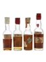 4 x Blended Scotch Whisky Miniatures 