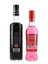 Rossi D'Asiago Antica Sambuca Liqueur & Luxardo Sambuca Raspberry  2 x 50c & 70cl / 38%