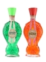 Arlorio Liqueurs: Genepy Des Alpes & Curacao D'Olanda Bottled 1960s-1970s 2 x 50cl