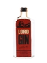 Lord Extra Dry Gin Bottled 1960s-1970s Ramazzotti 75cl / 45%