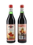 Martini Rosso Vermouth & Martini Rosso Vino Bottled 1970s-1980s 2 x 75cl