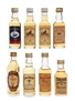 Blended Scotch Whisky Miniatures Grant's, Teacher's, Famous Grouse 8 x 5cl / 40%