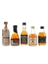 Assorted Kentucky Straight Bourbon Basil Hayden 8 Years, BBaker's Aged 7 Years, Early Times Kentucky Straight Japan Import., Old Kentucky Aged 13 Years & Wild Turkey 1855 Reserve. 5 x 5cl / 47%