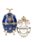 Faberge Art's Applied Craft Imperial Vodka Blue Faberge Egg 70cl / 40%