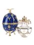 Faberge Art's Applied Craft Imperial Vodka Blue Faberge Egg 70cl / 40%