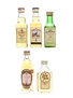 Scotch Whisky Miniatures Glenlivet, Dewar's, Famous Grouse 5 x 5cl