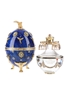 Faberge Art's Applied Craft Imperial Vodka Blue Faberge Egg 70cl / 40%