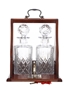 Tantalus Crystal Decanters With Stoppers  2 x 24cm Tall