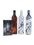 Johnnie Walker A Song Of Fire, A Song Of Ice & White Walker Game Of Thrones 3 x 70cl & 3 x 2.5cl