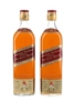 Johnnie Walker Red Label Bottled 1970s 2 x 75.7cl / 40%