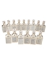 Pointers Ceramic Decanters Blended Scotch Whisky Rangers Football Club 15 x 10cl / 40%