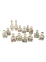Pointers & Montrose Pottery Decanters Celtic Football Club 14 x 5cl