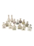 Pointers & Montrose Pottery Decanters Celtic Football Club 14 x 5cl