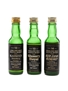 Bladnoch 13 Year Old, Glenury Royal 13 Year Old & Glen Elgin 14 Year Old Bottled 1970s - Cadenhead's 3 x 5cl / 46%