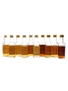Assorted Connoisseurs Choice Single Malt Whisky Bottled 1980s-1990s 10 x 5cl / 40%