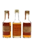 Wild Turkey 8 Year Old 101 Proof Bottled 1970s-1980s 3 x 5cl / 50.5%
