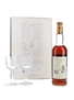 Macallan 1974 18 Year Old & Jacobite Whisky glasses Bottled 1992 - Giovinetti 70cl / 43%