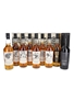 Game Of Thrones Whiskies Set Cardhu, Clynelish, Dalwhinnie, Glendullan, Lagavulin, Mortlach, Oban, Royal Lochnagar & Talisker 9 x 70cl