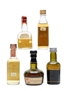 5 x Blended Scotch Whisky Miniatures 