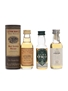 Highland Single Malts Glen Ord, Oban, Glenmorangie 3 X 5cl