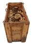 Royal Navy Rum Flagon - Pair Bottled 1950s 2 x 450cl