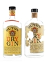 Buton Dry Gin Bottled 1950s 2x 75cl / 45%