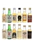 Assorted Blended Scotch Whisky Monument, Benmore, Glen Saunders, Gold Rush 12 x 5cl