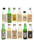 Assorted Blended Scotch Whisky Bailie Nicol Jarvie, Findlater's, Director's Choice 12 x 5cl