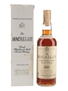 Macallan 1966 18 Year Old Bottled 1980s - Giovinetti 75cl / 43%