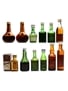 Assorted French Liqueurs Cointreau, Pernod, Cusenier, Benedictine 12 x 3cl - 5cl