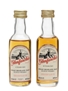 Glenfarclas 8 &10 Year Old Bottled 1980s 2 x 5cl / 40%