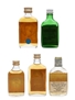 Assorted Blended Scotch Whisky  5 x 5cl