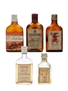 5 x Blended Scotch Whisky Miniatures 