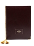 Hennessy Menu Holder Leather 