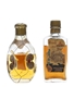 2 x Blended Scotch Whisky Miniature 