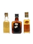 3 x Assorted Whisky Miniature 