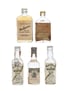 5 x Assorted Whisky Miniature 