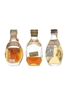 3 x Assorted Whisky Miniature 