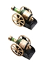 Courvoisier Cannons  2 x 5cl