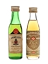 Power Gold Label & Jameson Bottled 1970s 2 x 7.1cl / 40%