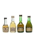 Three Barrels & Golden Bell Brandy  4 x 3cl - 5cl