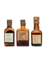 3 x Blended Scotch Whisky Miniature 