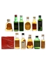 Assorted Blended Scotch Whisky Long John, Cutty Sark, Black Bottle, Bell's 12 x 1cl - 5cl