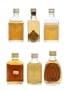 6 x Blended Scotch Whisky Miniature 