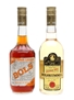 Bols Orange Curacao & Kummel Bottled 1970s 2 x 73cl