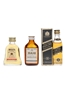 Assorted Blended Scotch Whisky Johnnie Walker, Haig, Bell's 3 x 5cl